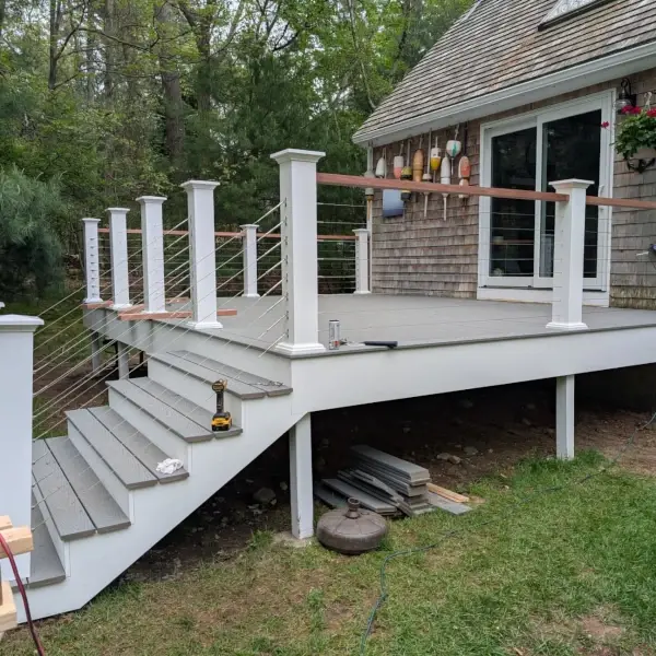 Custom deck building project